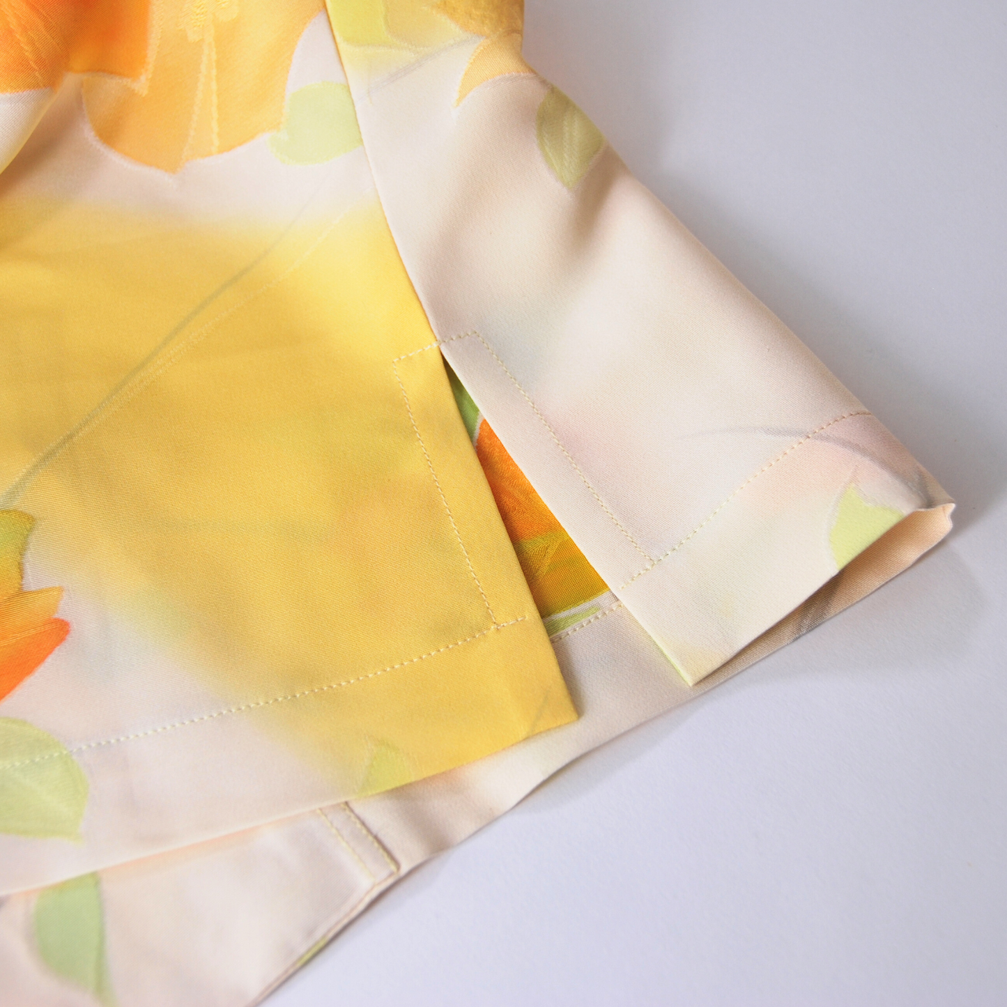 Vintage Kimono- Yellow