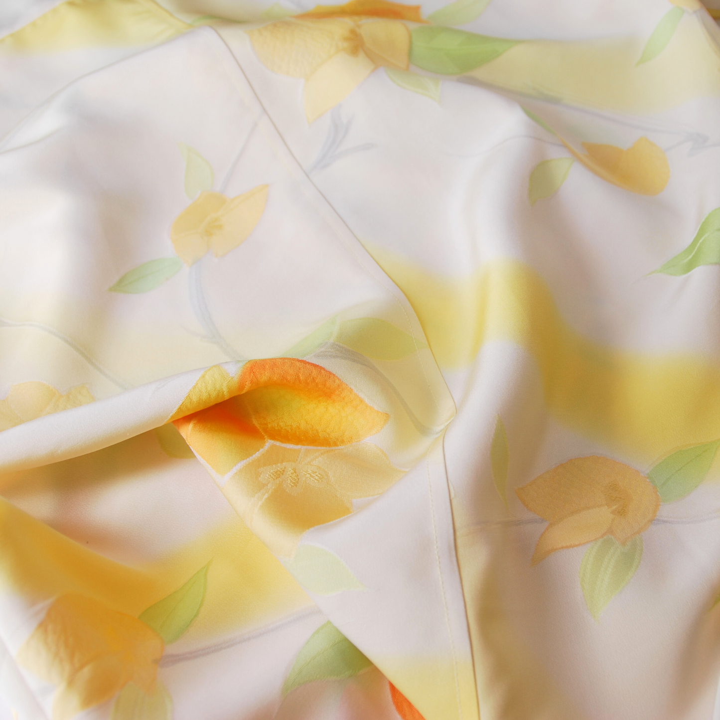 Vintage Kimono- Yellow