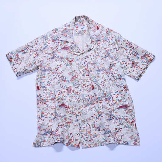 Vintage Kimono Shirt- White
