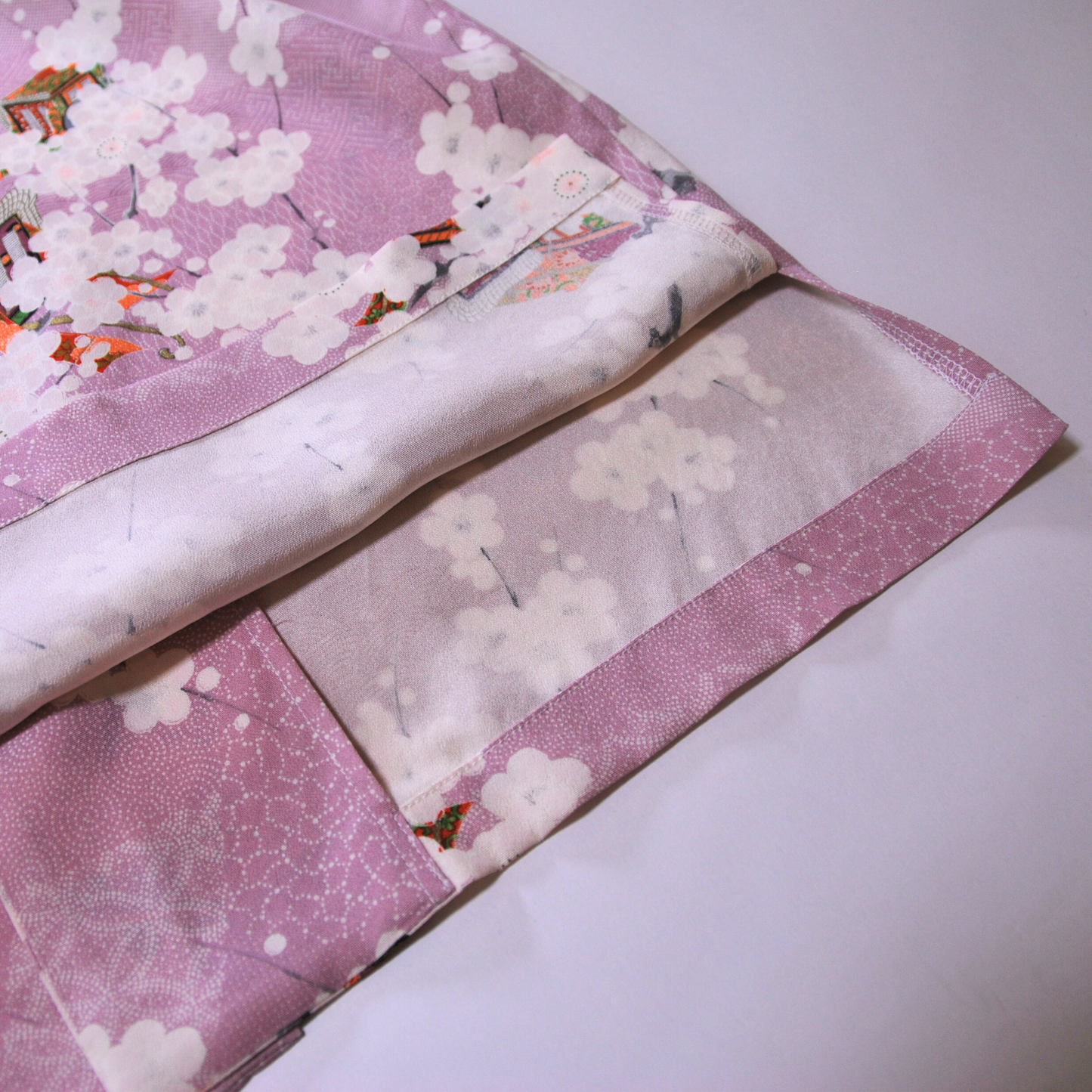Vintage Kimono Shirt- Pink