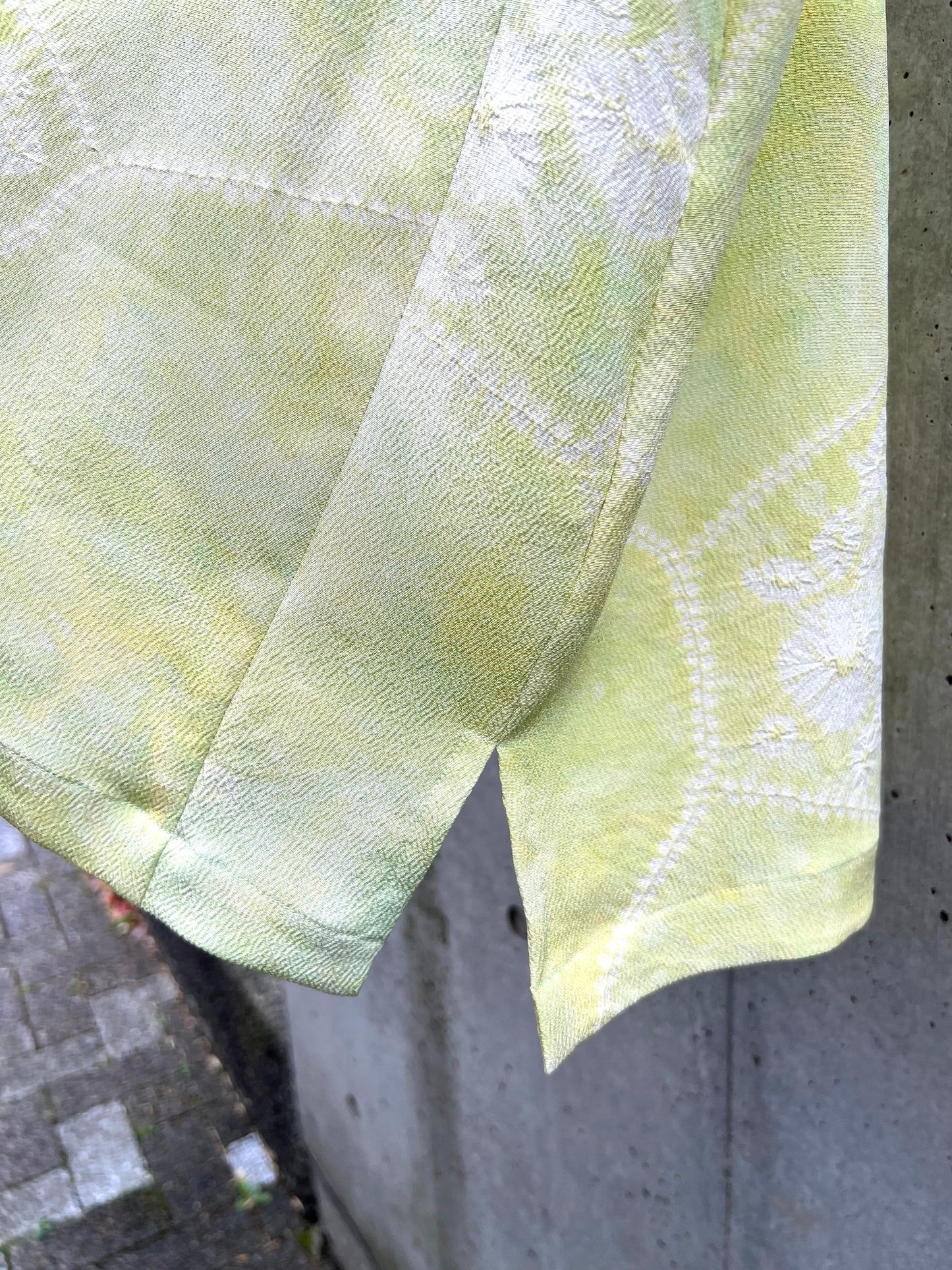 Vintage Kimono -Hexagon (Turtle shell) pattern