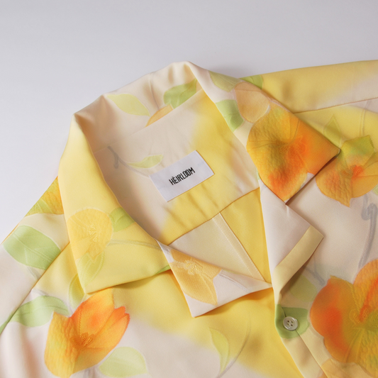 Vintage Kimono- Yellow