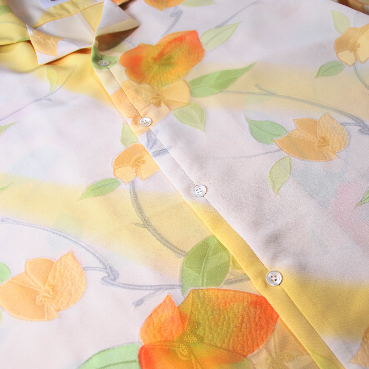 Vintage Kimono- Yellow