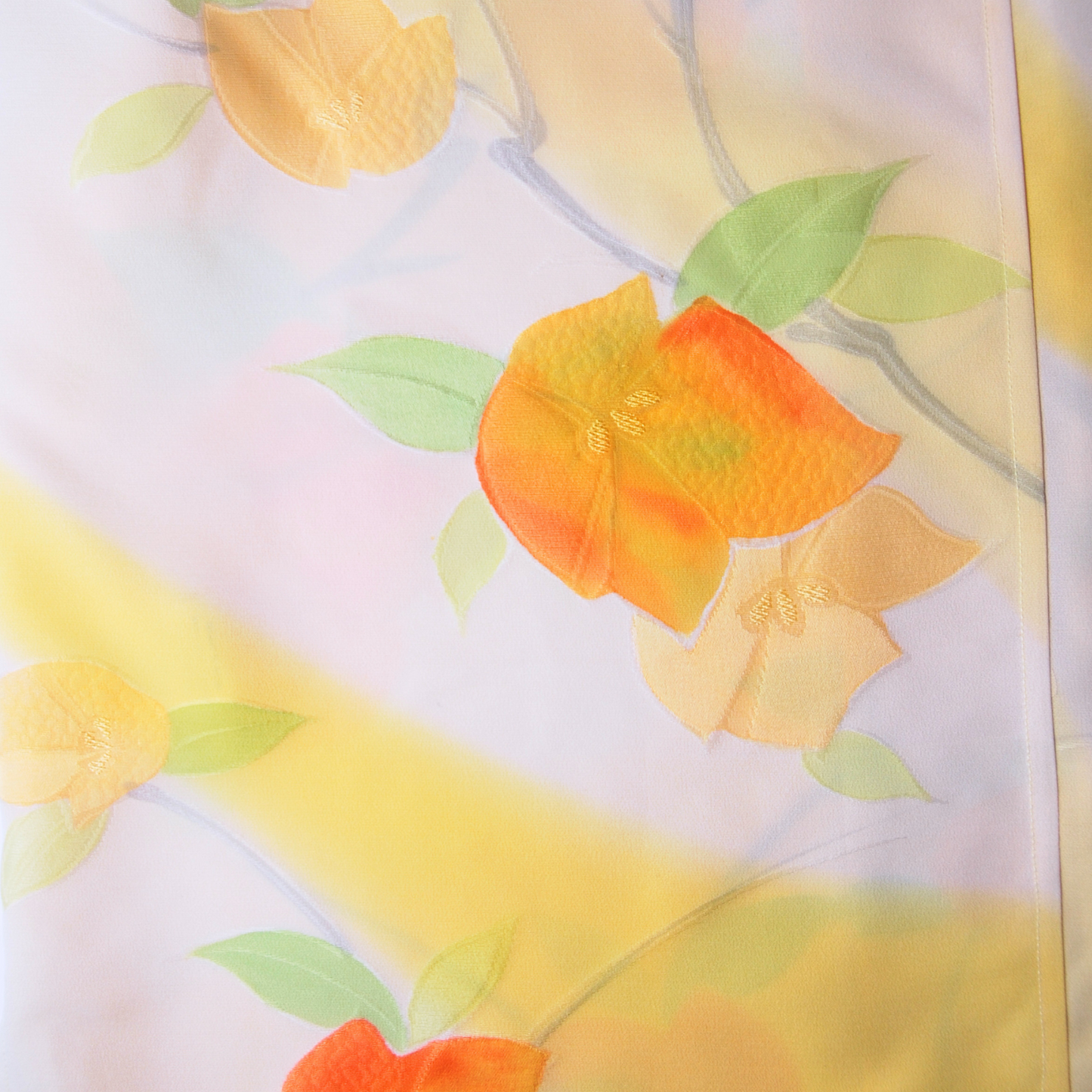Vintage Kimono- Yellow