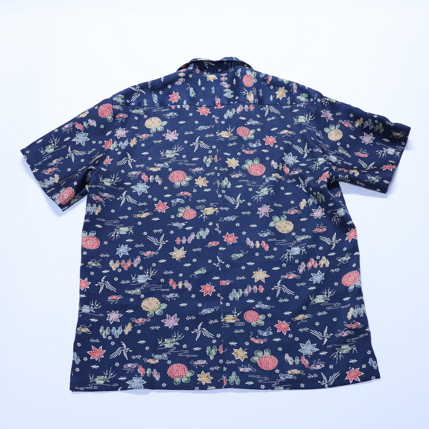 Vintage Kimono Shirt- Navy