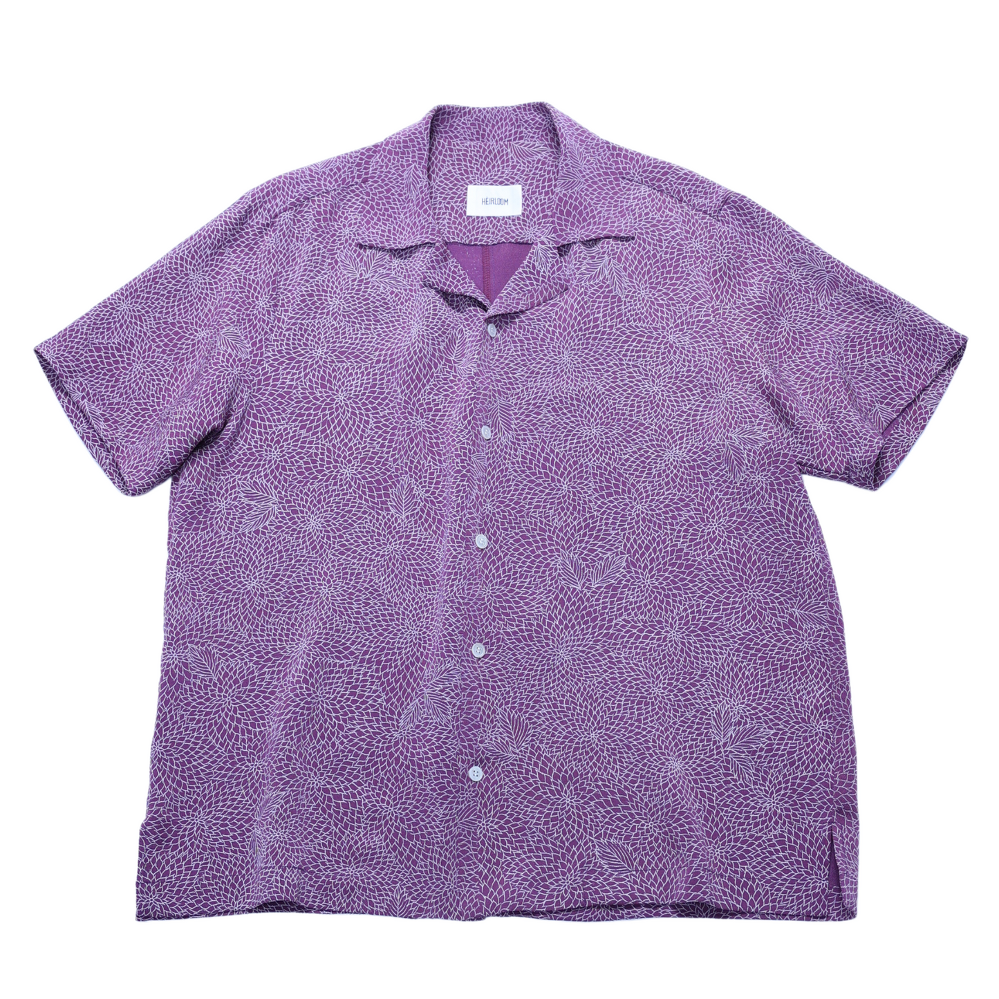 Vintage Kimono Shirt- Purple