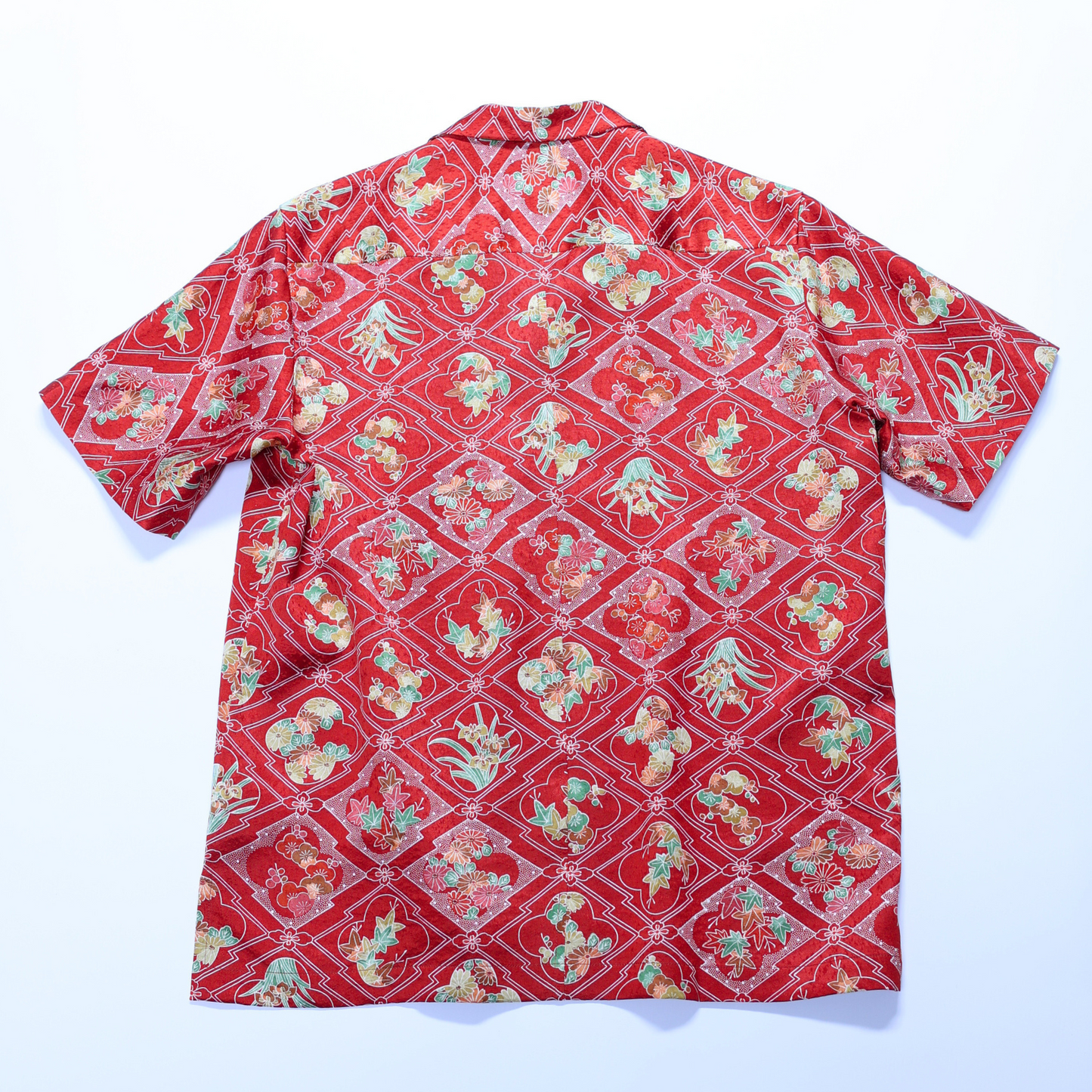 Vintage Kimono Shirt- Red