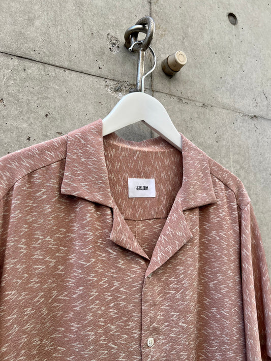 Vintage Kimono - Pale pink colour shirt