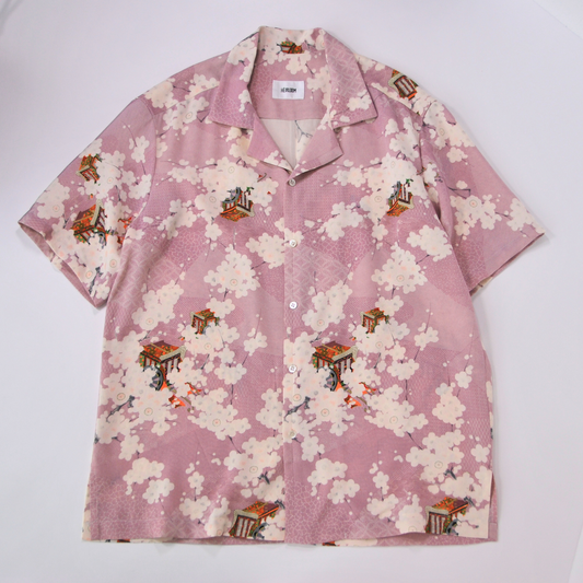 Vintage Kimono Shirt- Pink