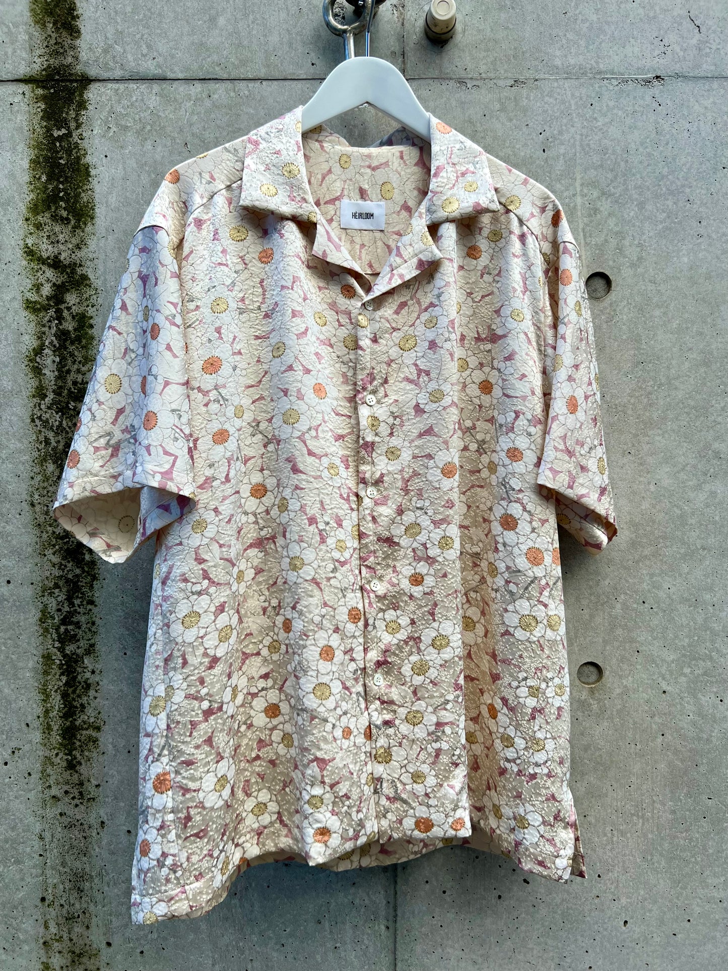 Vintage Kimono - Flower - White