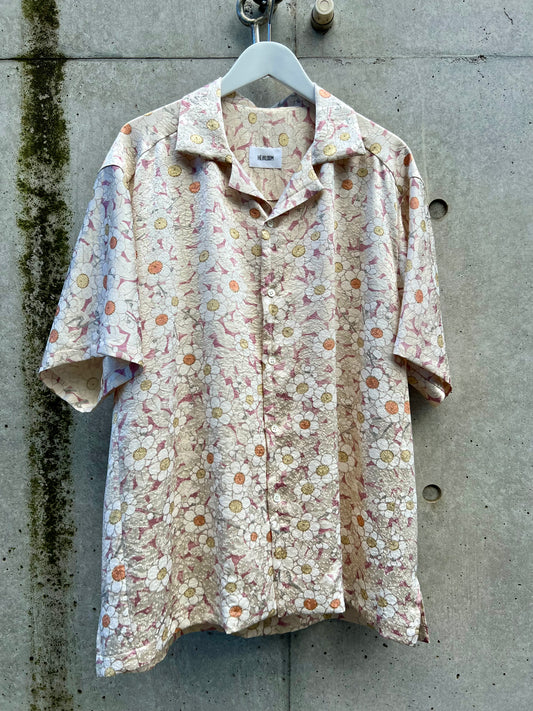 Vintage Kimono - Flower - White