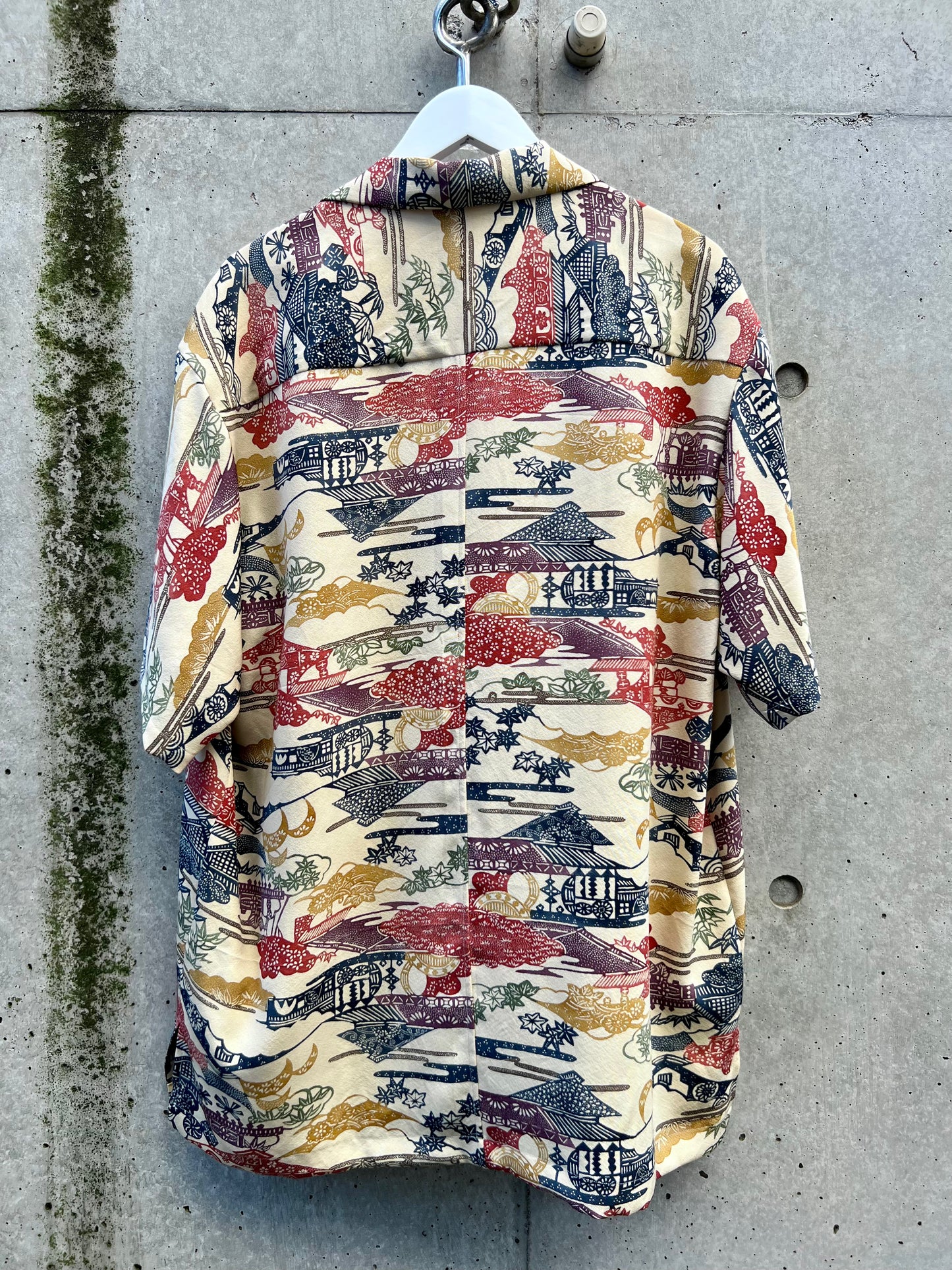 Vintage Kimono - Landscape - Beige