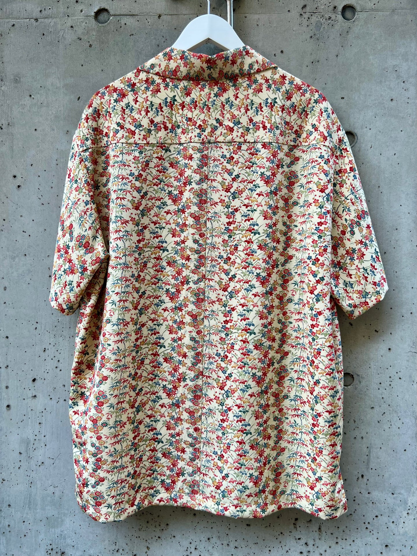 Vintage Kimono - Flower - White