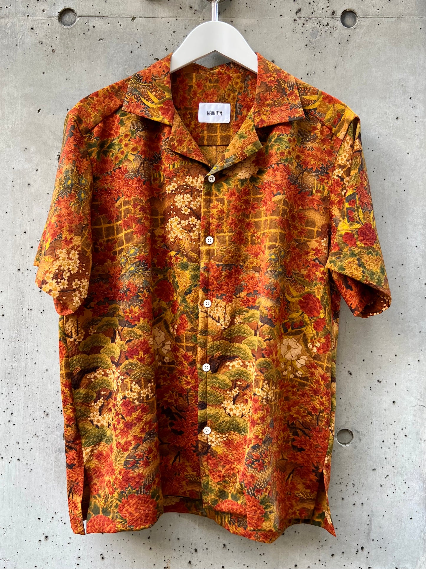 Vintage Kimono - Flower - Brown