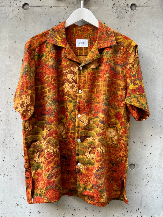 Vintage Kimono - Flower - Brown