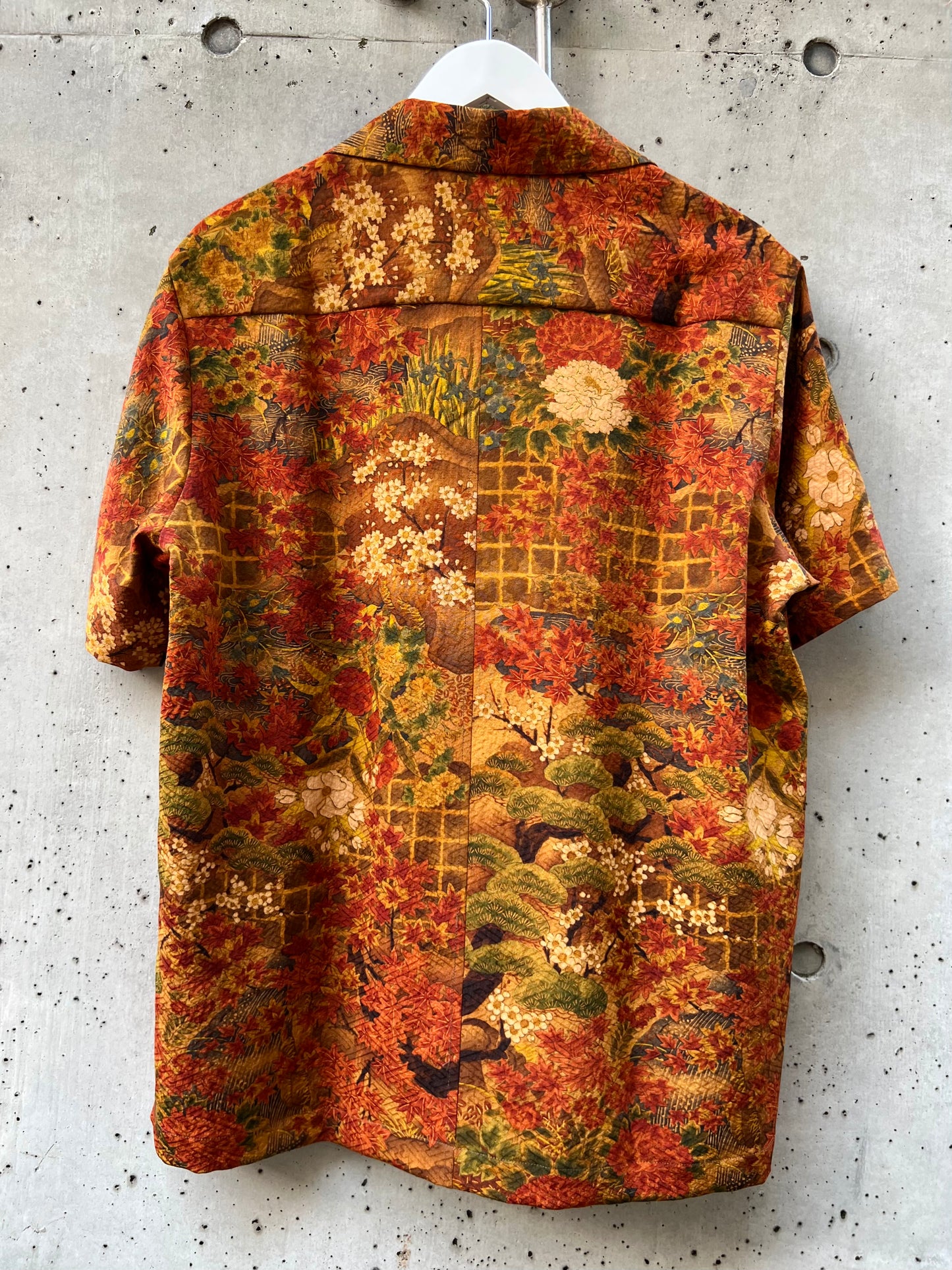 Vintage Kimono - Flower - Brown