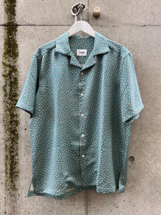 Vintage Kimono - Flower - Blue