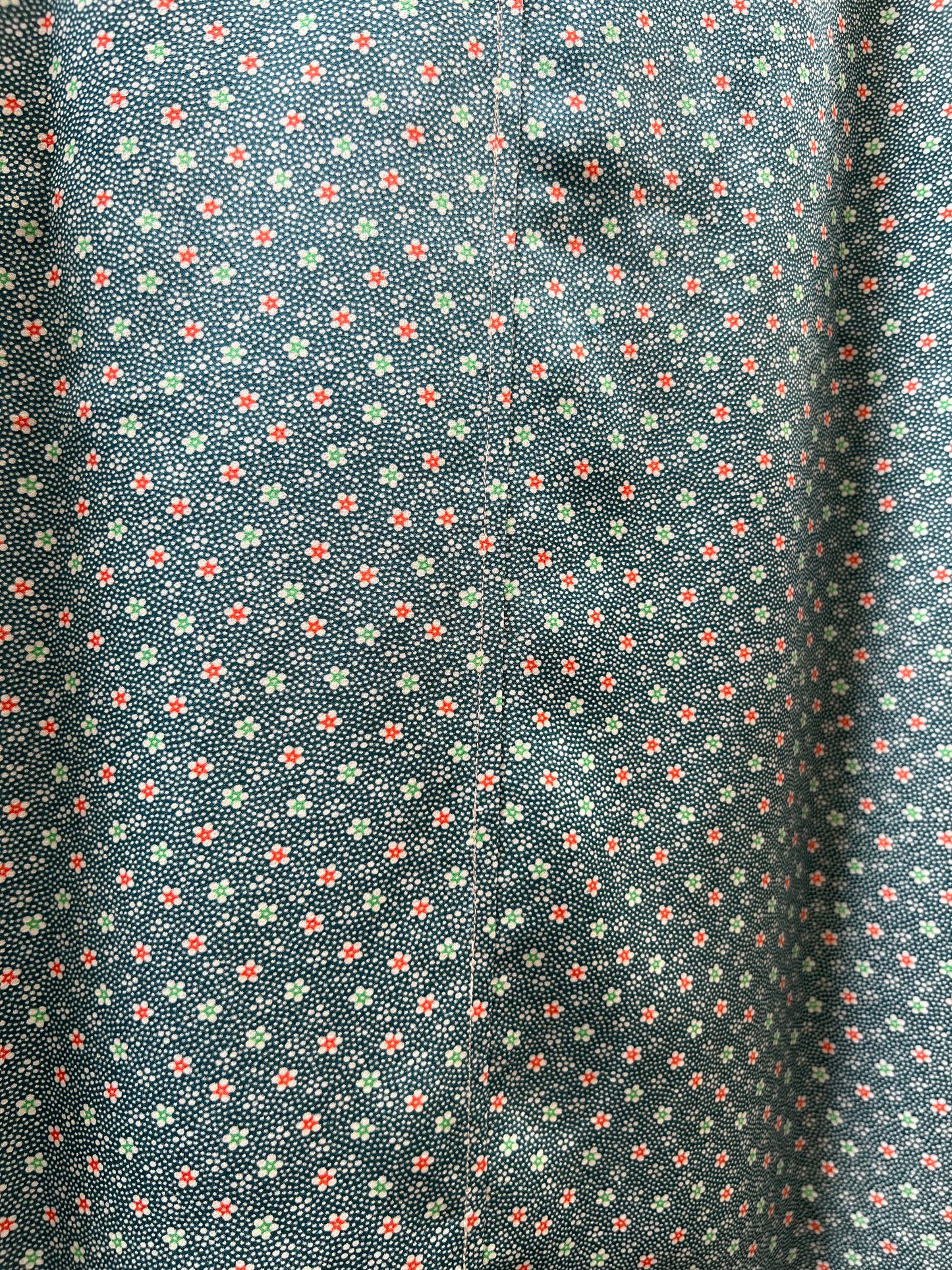 Vintage Kimono - Flower - Blue